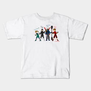 superhero family Kids T-Shirt